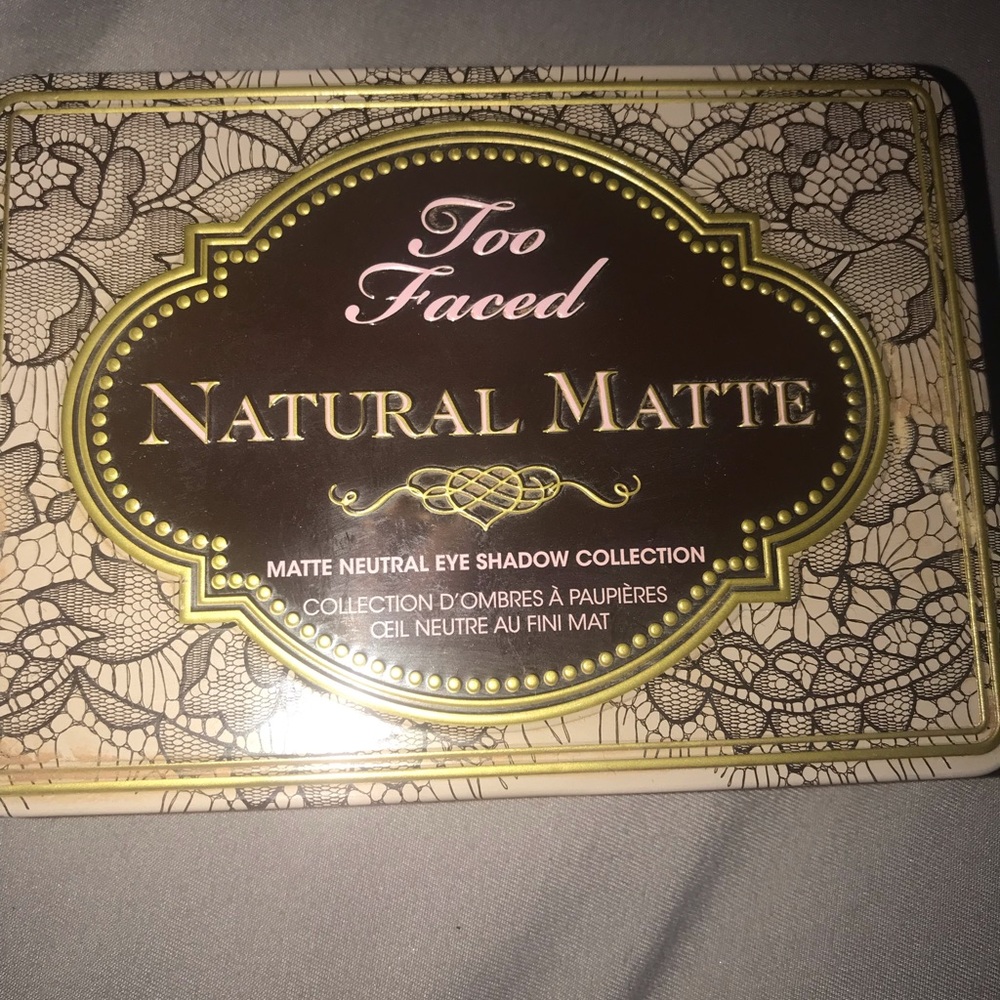 COPY - Too faced natural matte eyeshadow palette
